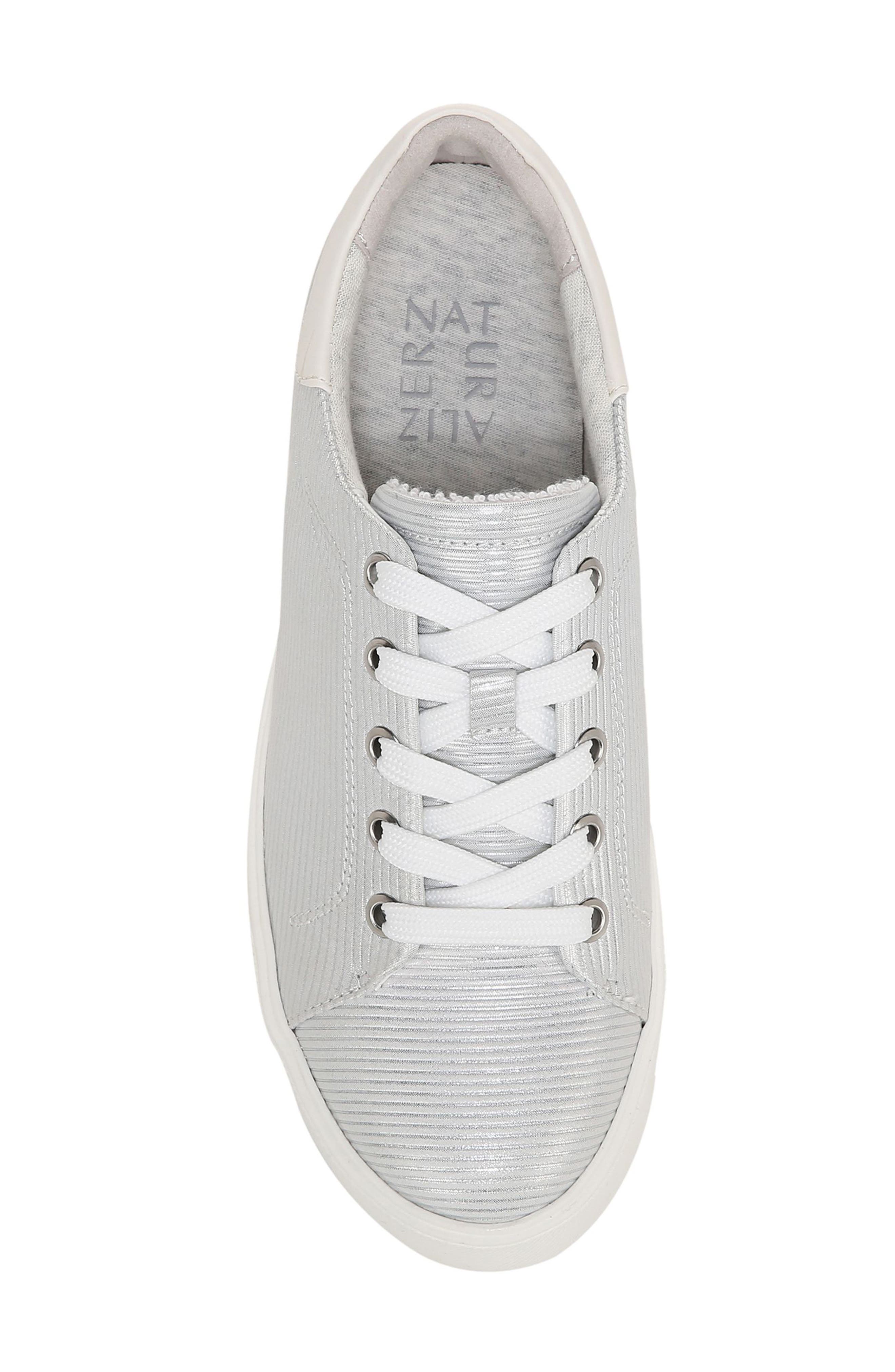 Naturalizer Morrison 2.0 Sneaker, Alternate, color, Silver/White