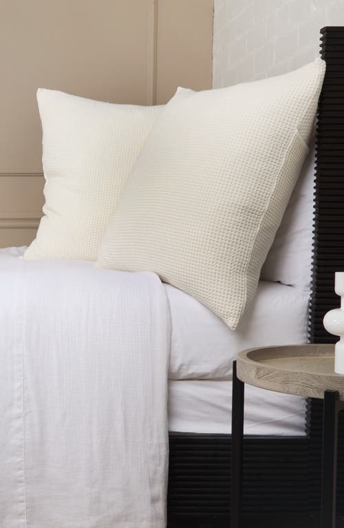 Pom Pom At Home Balboa Pillow Sham In Ivory