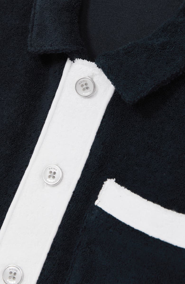 Reiss Kids' Micah Sr. Button-Up Shirt, Alternate, color, Blue Multi