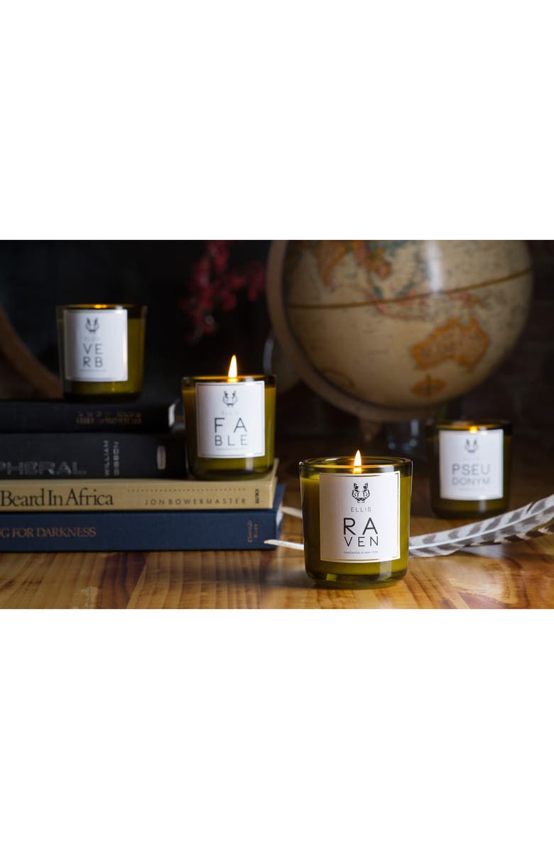Ellis Brooklyn Raven Terrific Scented Candle, Alternate, color, 