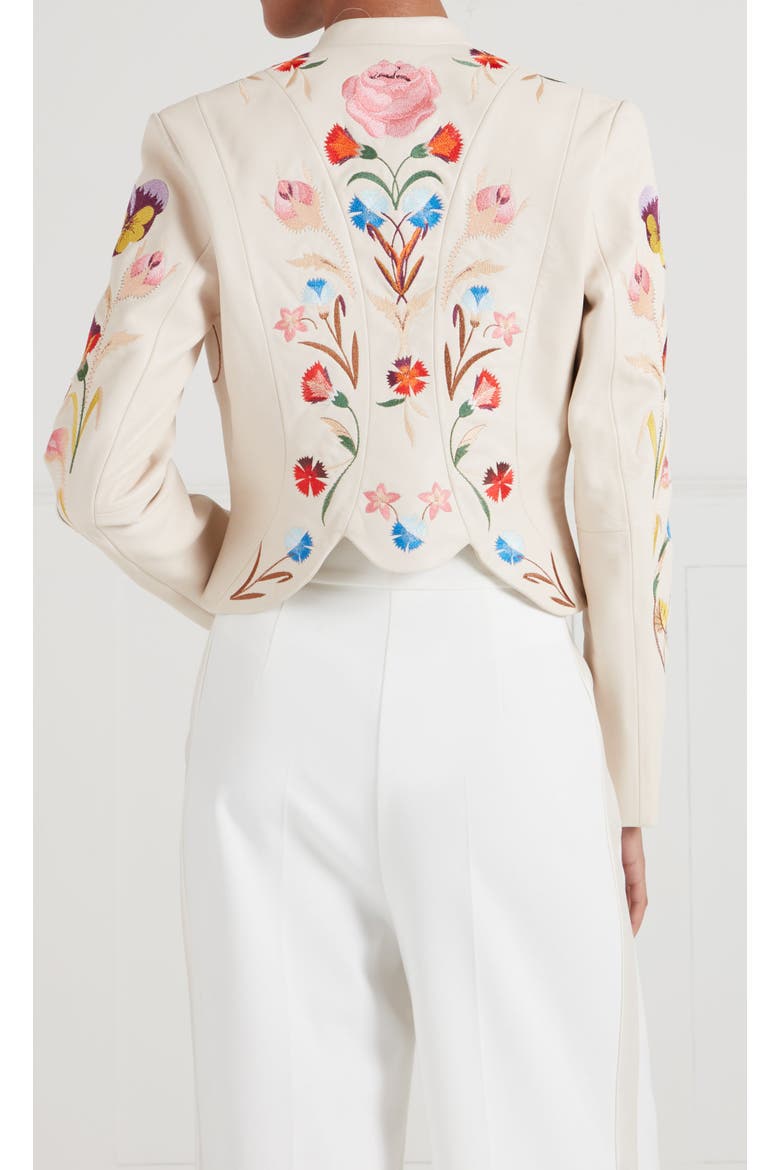 Toledo Fitted Jacket, Alternate, color, Ivory