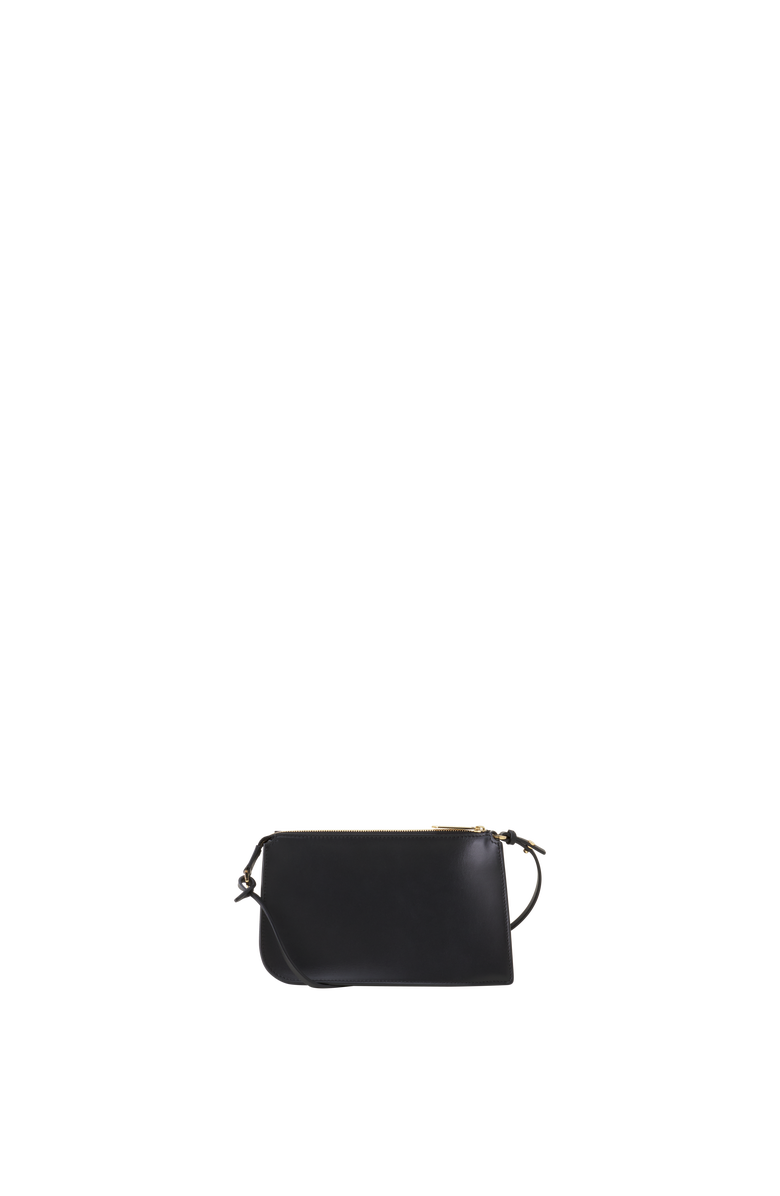 Lanvin Compagnon Small Zipped Bag In Smooth Leather, Alternate, color, Brown