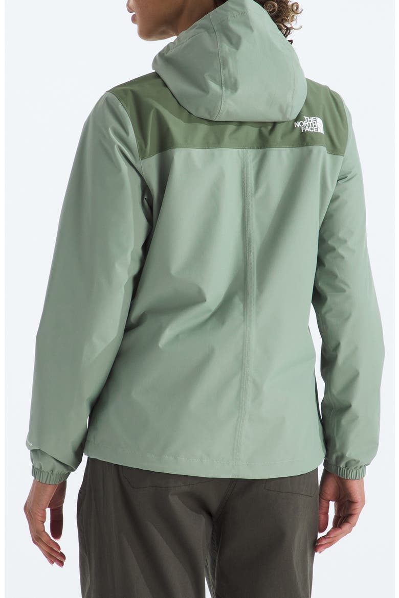 Antora Waterproof Hooded Rain Jacket, Alternate, color, SLATE MOSS/ BARK MIST