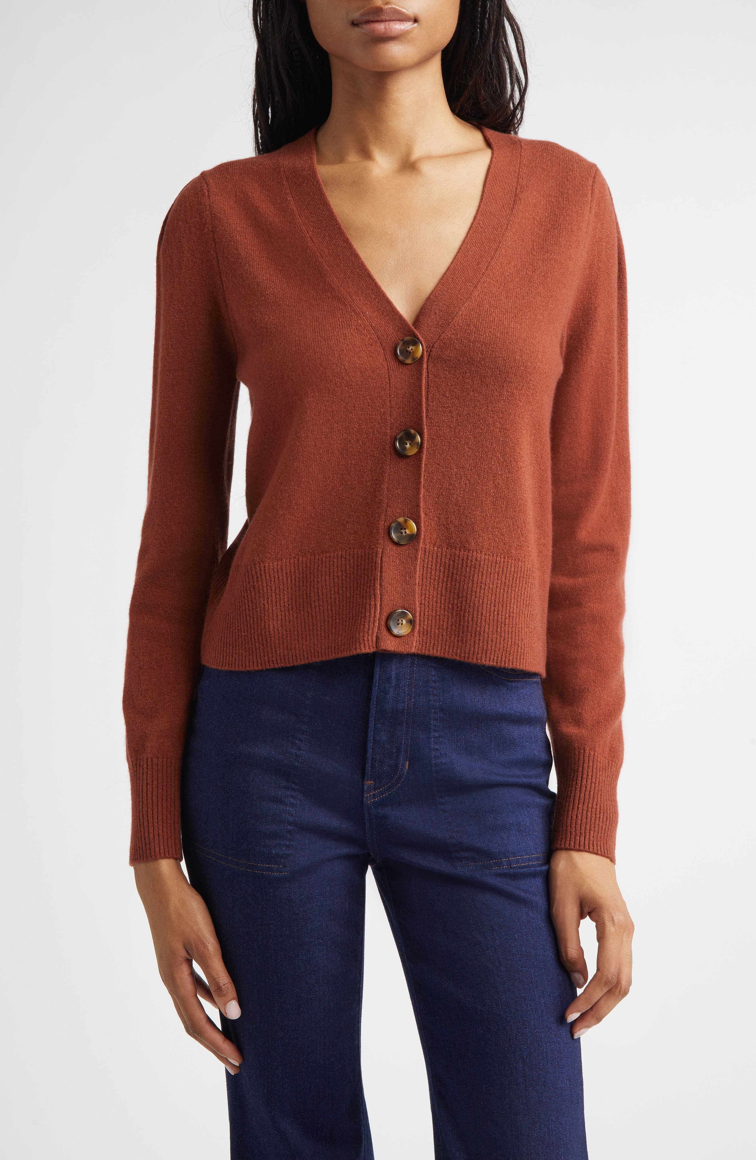 Veronica Beard Solene Cashmere Cardigan