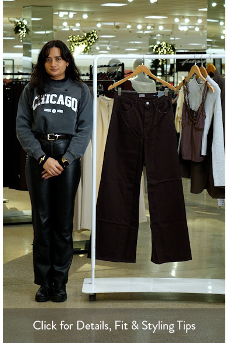 Saturday High Waist Wide Leg Jeans video