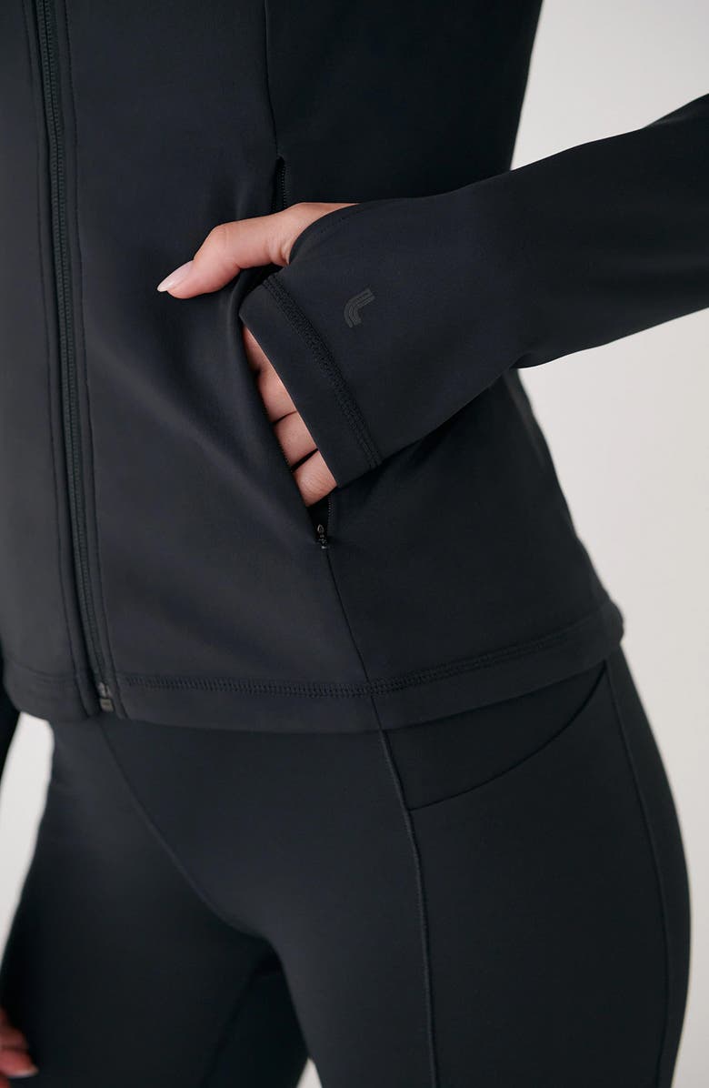 Lole Step Up Jacket, Alternate, color, Black