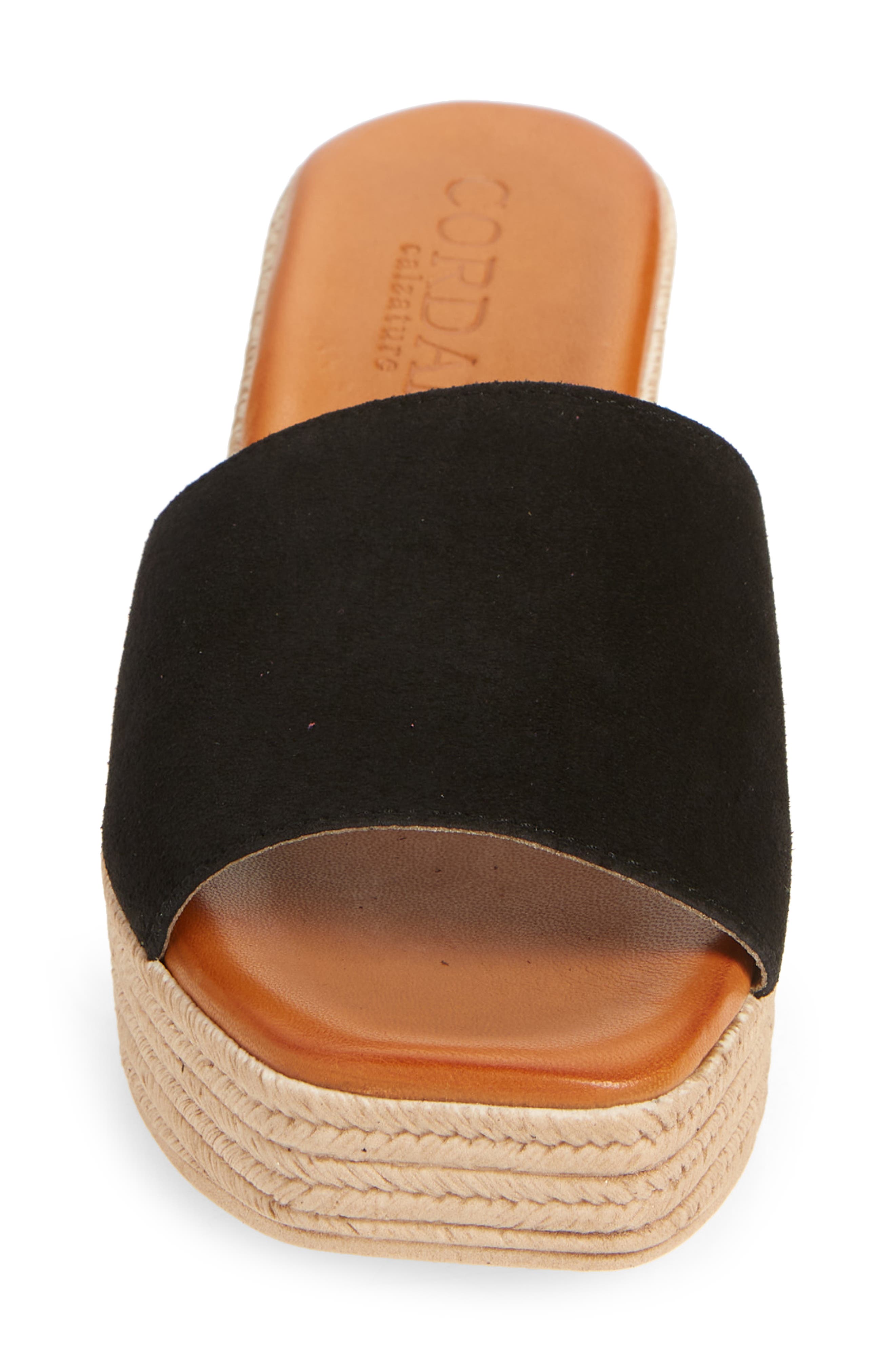 Cordani Bibi Espadrille Wedge Slide Sandal, Alternate, color, 