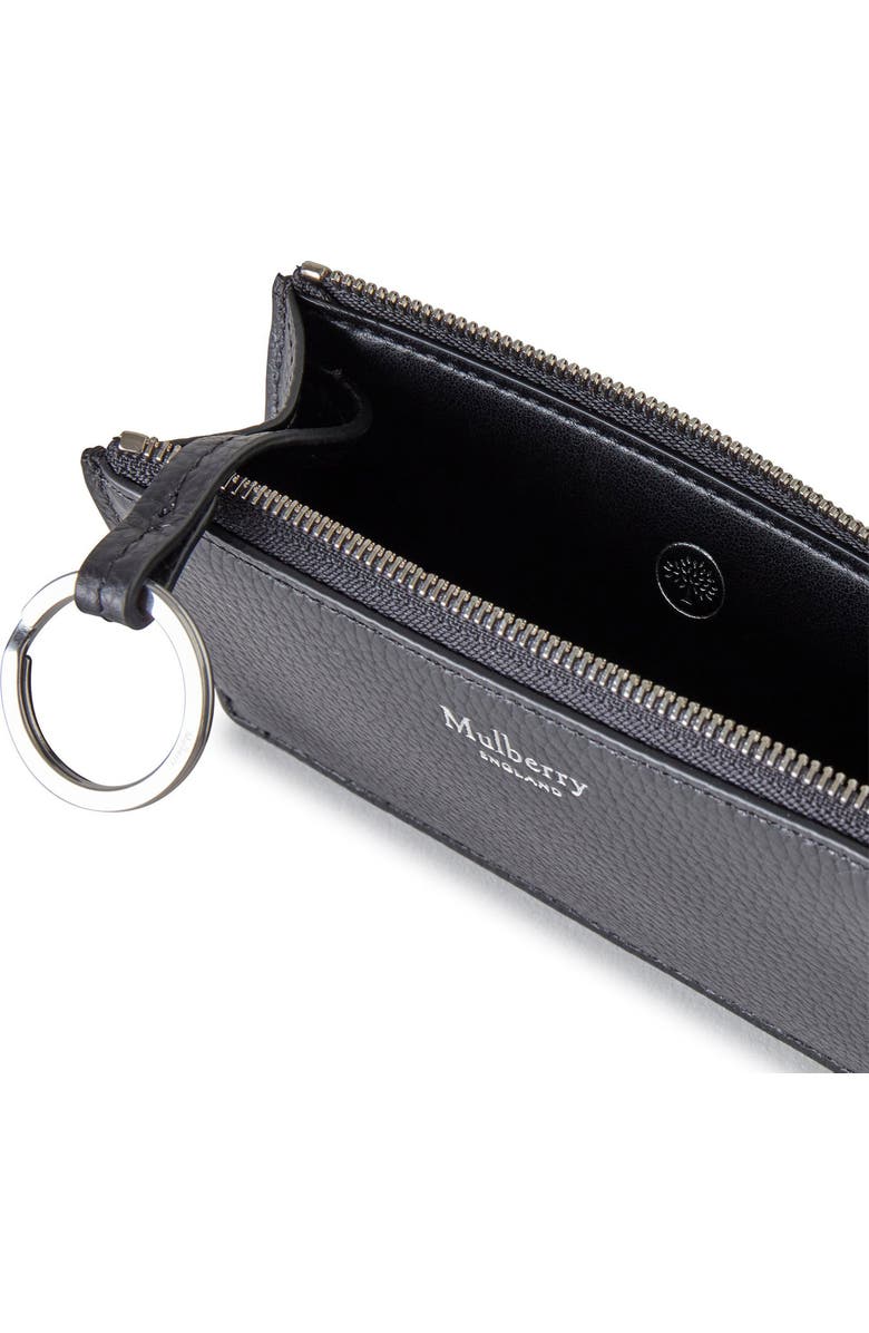 Mulberry Continental Leather Zip Pouch, Alternate, color,