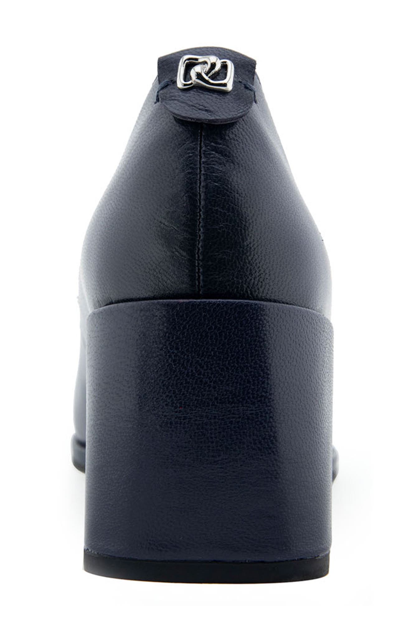 Aurora Wedge Pump, Alternate, color, NAVY LEATHER