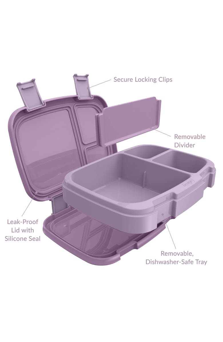 BENTGO Fresh Leak-Proof Lunch Box, Alternate, color, Lilac