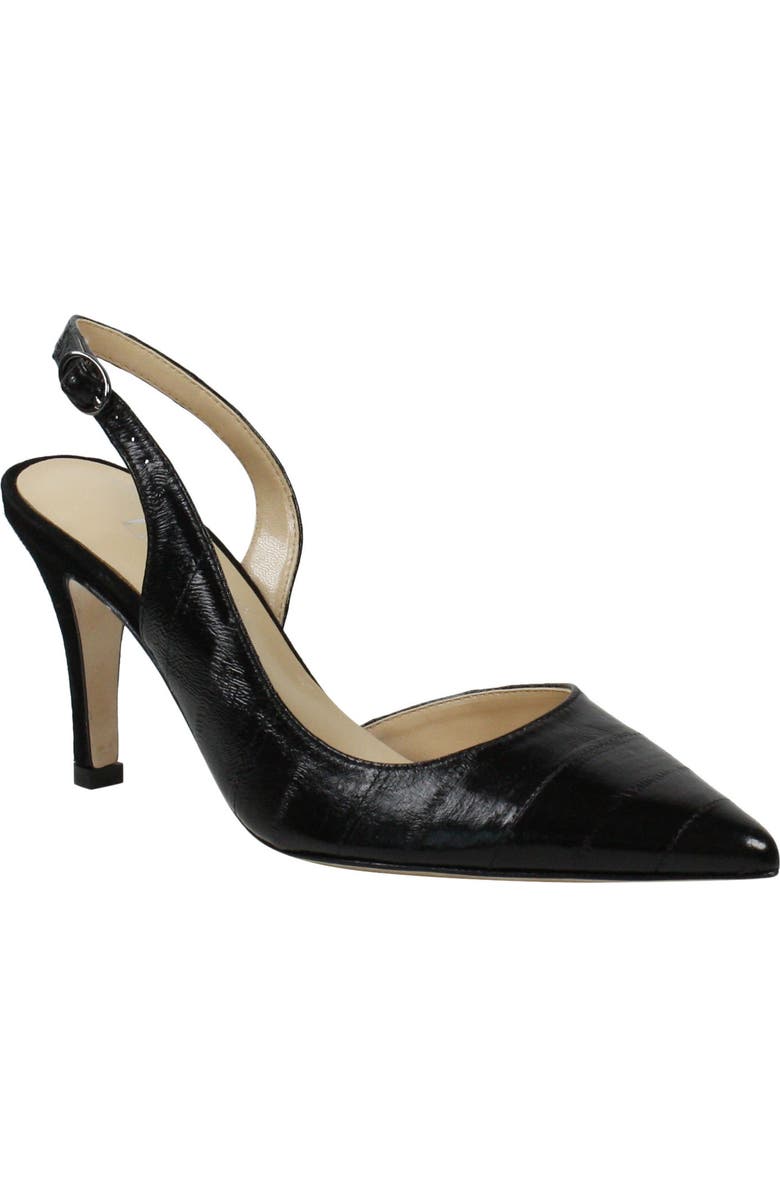 J. Reneé Leonela Pointed Toe Slingback Pump, Main, color,