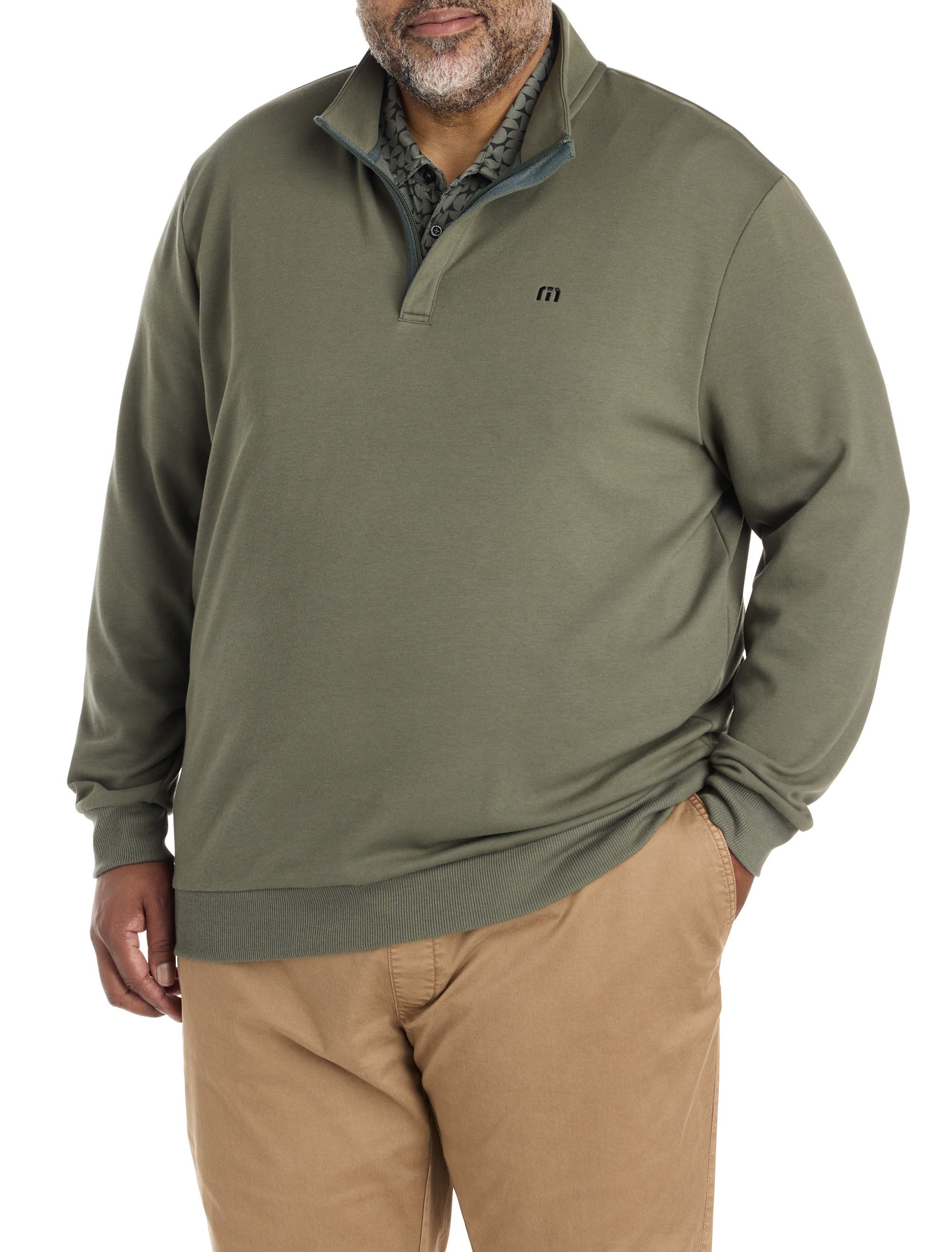 Big & Tall Cloud 1/4-Zip Pullover - image 3