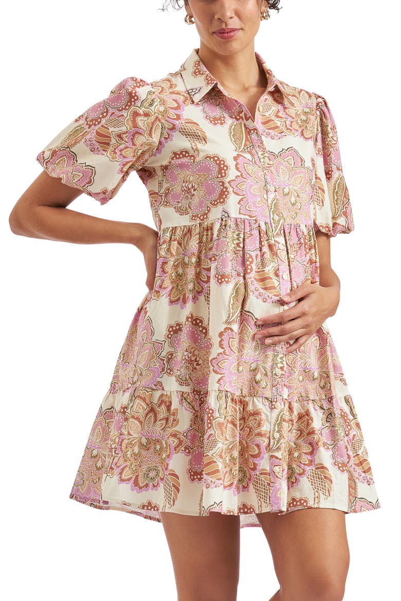 Hope Linen Dress, Alternate, color, NATURAL
