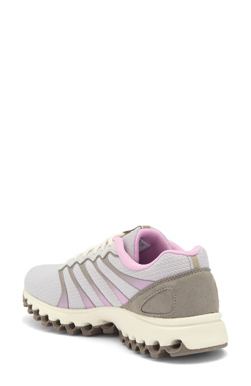 K-swiss Tubes Scorch Athletic Sneaker In Moon Rock/vapor Blue/mauve