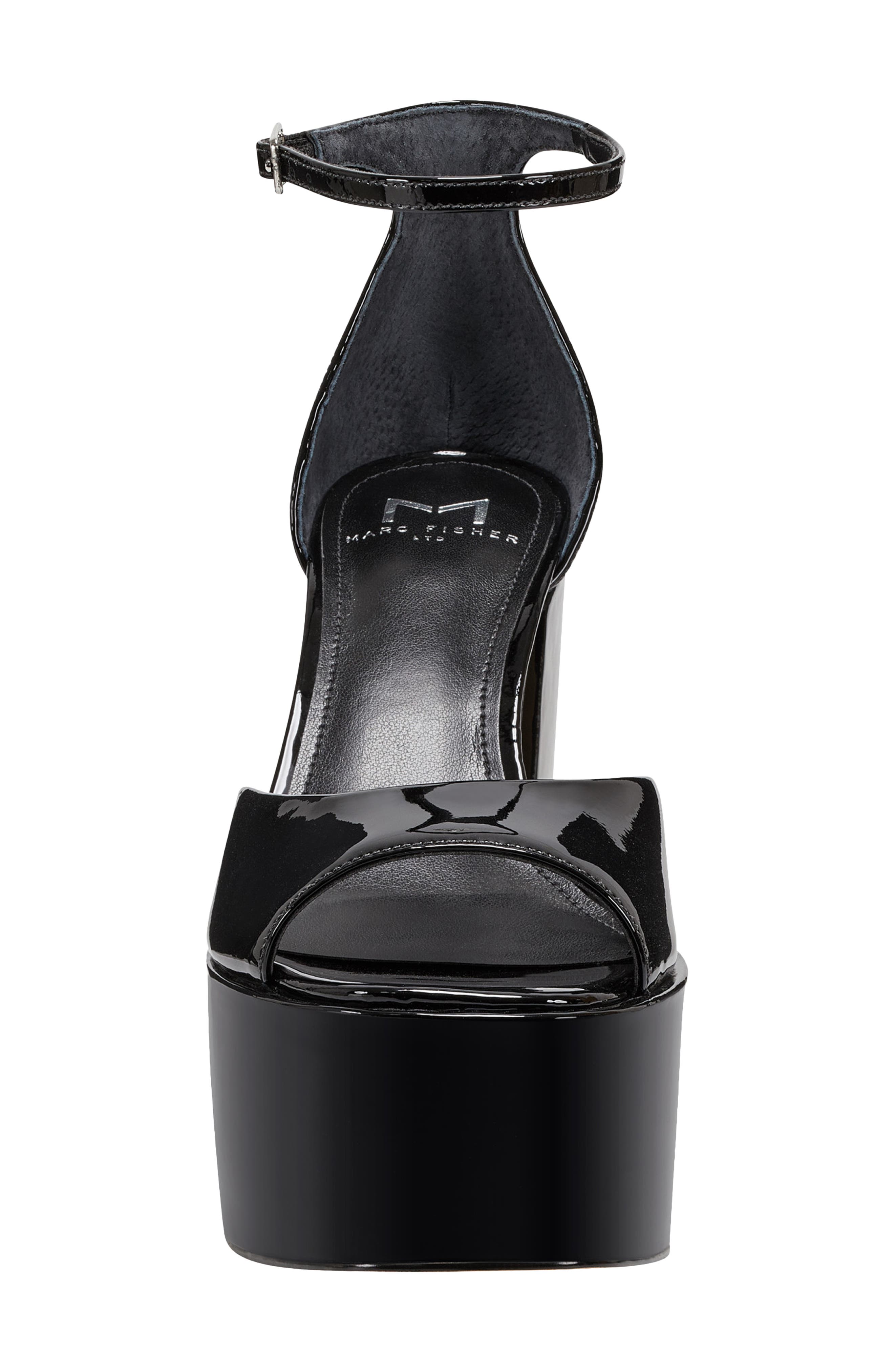 Marc Fisher LTD Della Ankle Strap Platform Sandal, Alternate, color, 