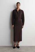 COS Jersey Midi Pencil Skirt