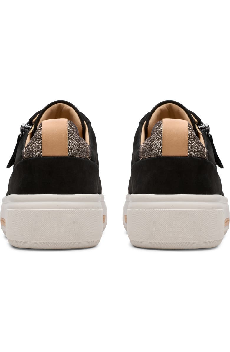 Clarks<sup>®</sup> Hollyhock Zip Platform Sneaker, Alternate, color,