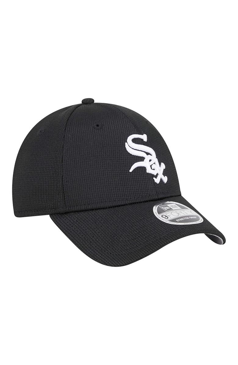 New Era Men's New Era Black Chicago White Sox Pivot 9FORTY Adjustable Hat, Alternate, color, Black