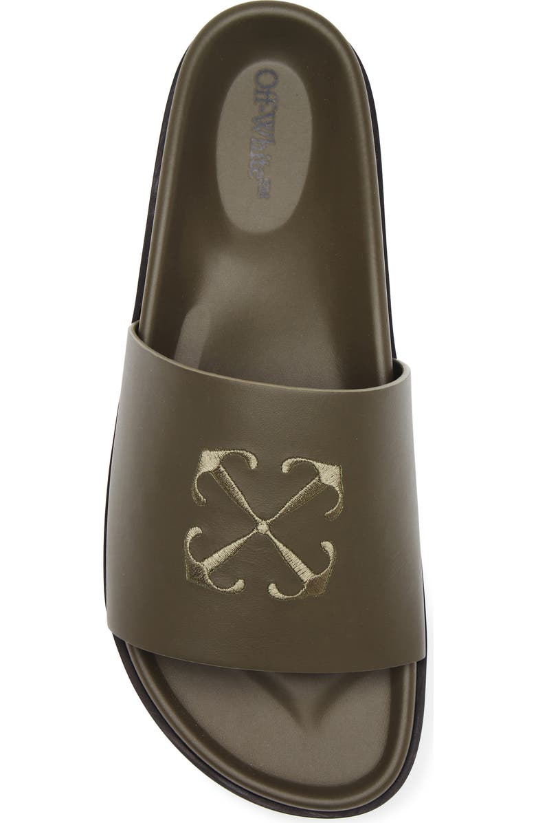 Off-White Pool Time Slide Sandal, Alternate, color,