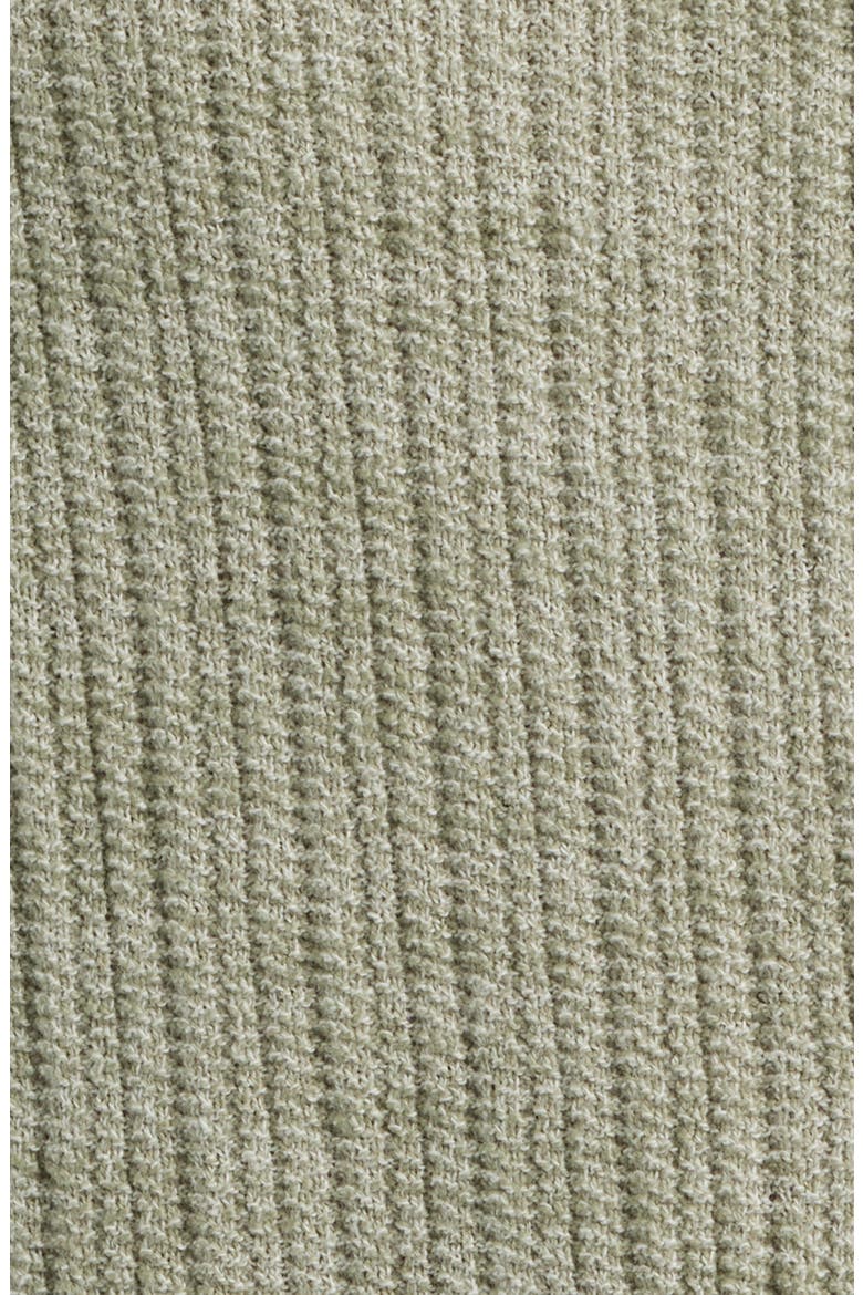 Nolan 6695 Organic Cotton Polo Cardigan, Alternate, color, SAGE MOULINE