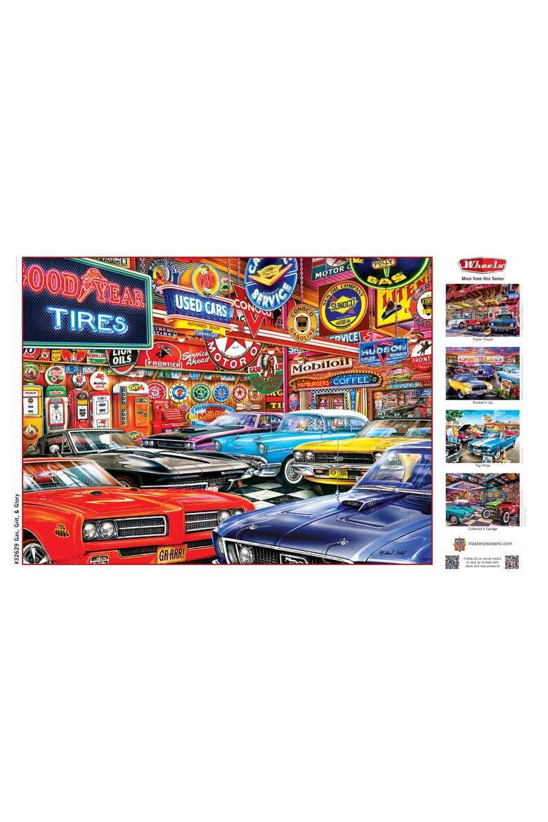 Gas, Grit & Glory 750 Piece Puzzle, Alternate, color, Multicolor