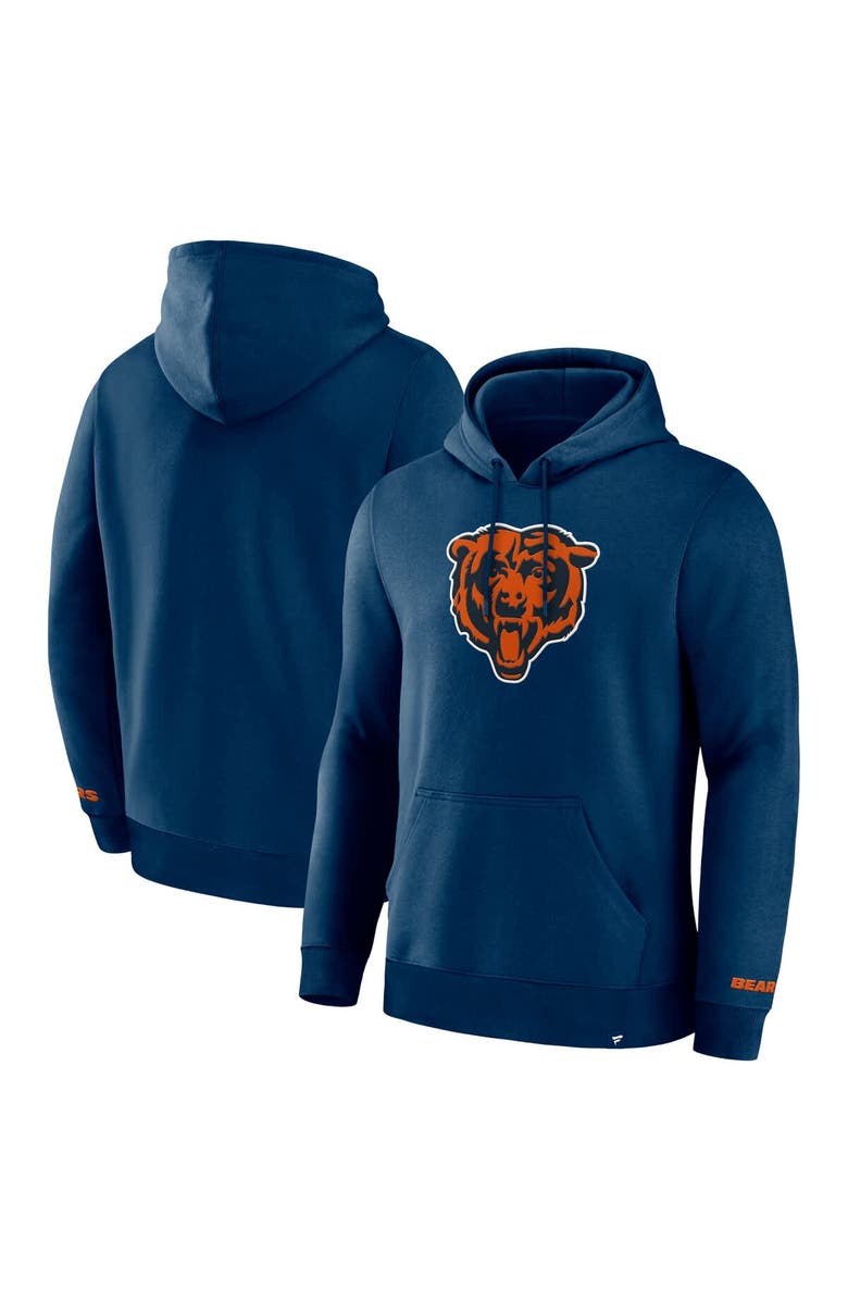 FANATICS Men's Fanatics  Navy Chicago Bears Legacy Fleece Pullover Hoodie, Main, color, Navy