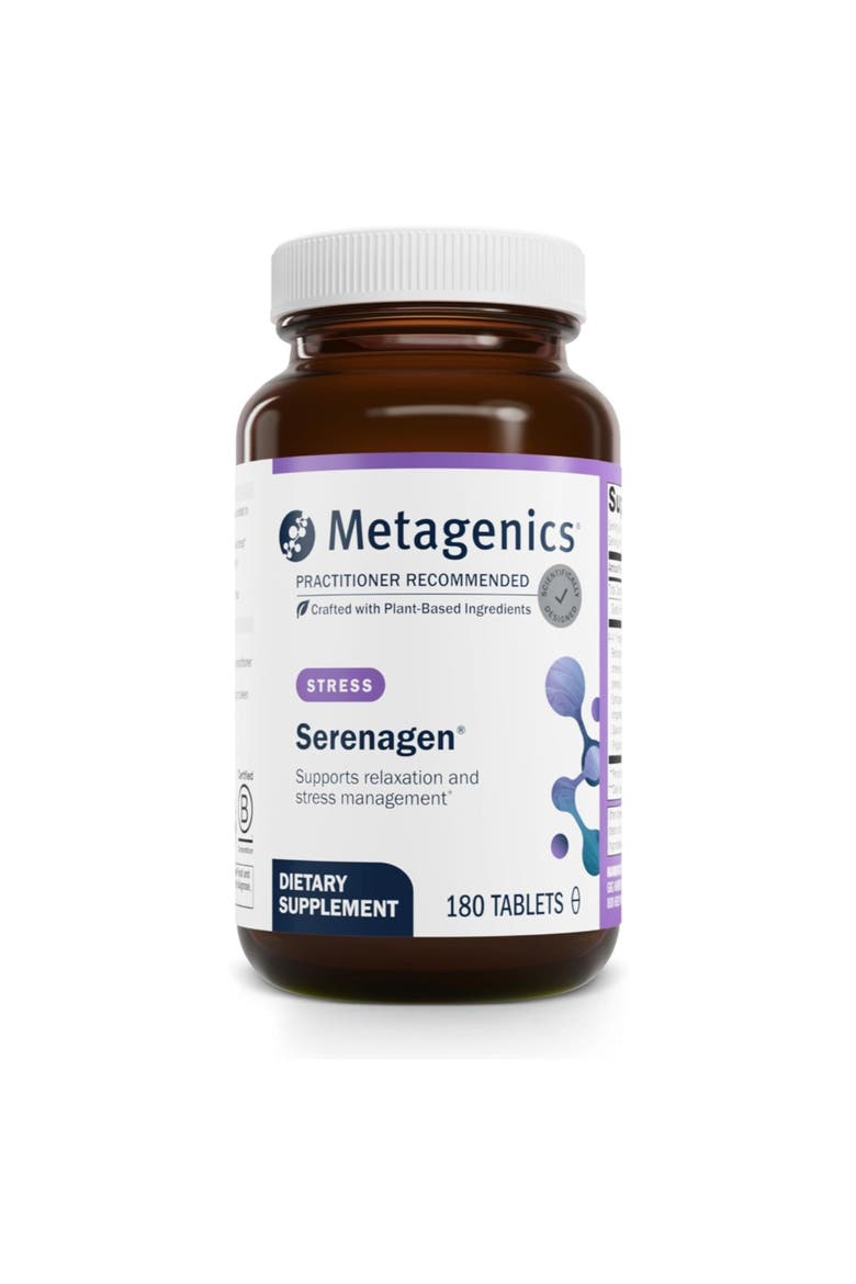 Serenagen Herbal Stress Management Supplement 180 Tablets, Main, color, None