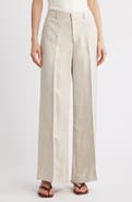 FRAME Le Slim Palazzo High Waist Wide Leg Pants