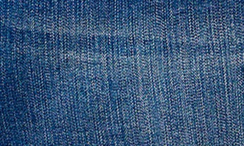 Slink Jeans Frayed Denim Shorts In Blue