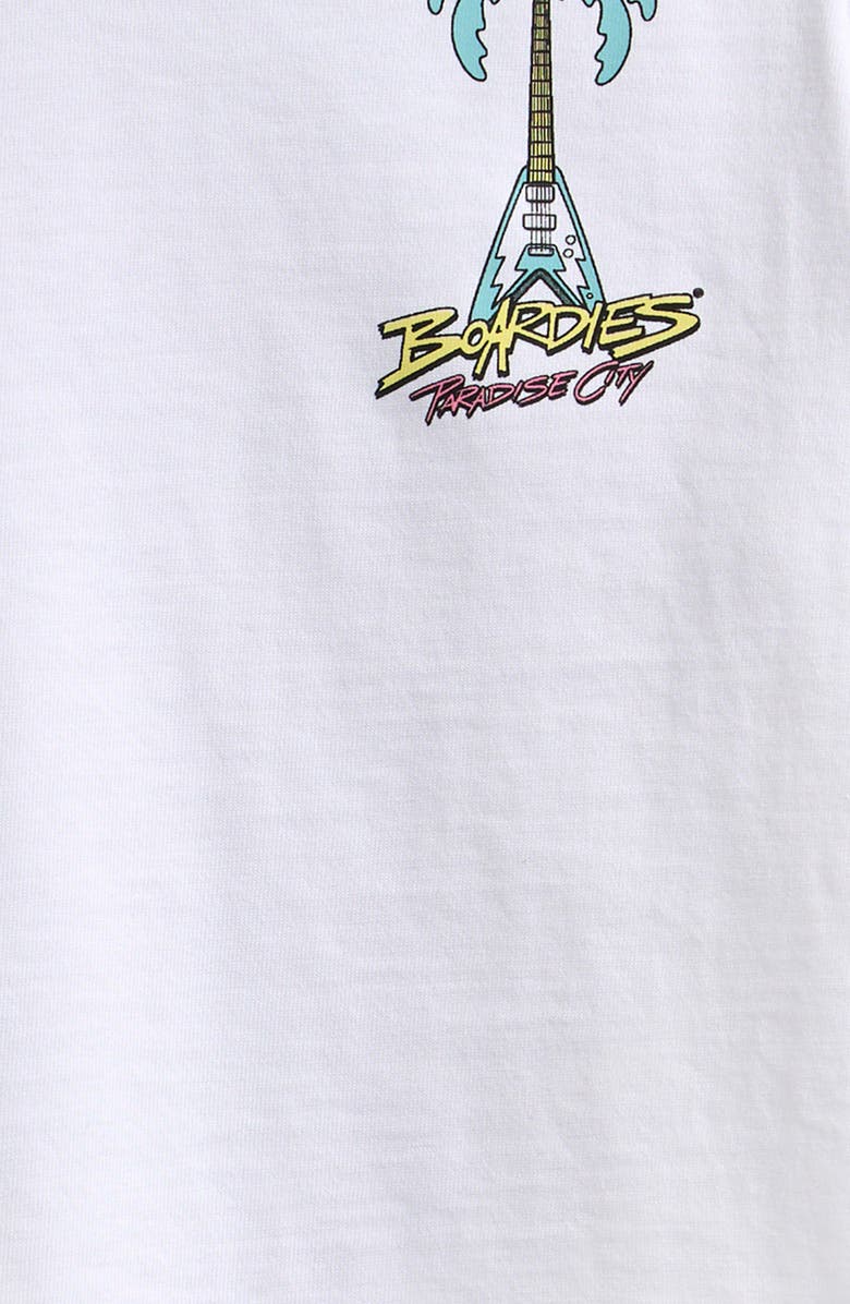 Boardies Kids' Cotton Graphic T-Shirt, Alternate, color, White