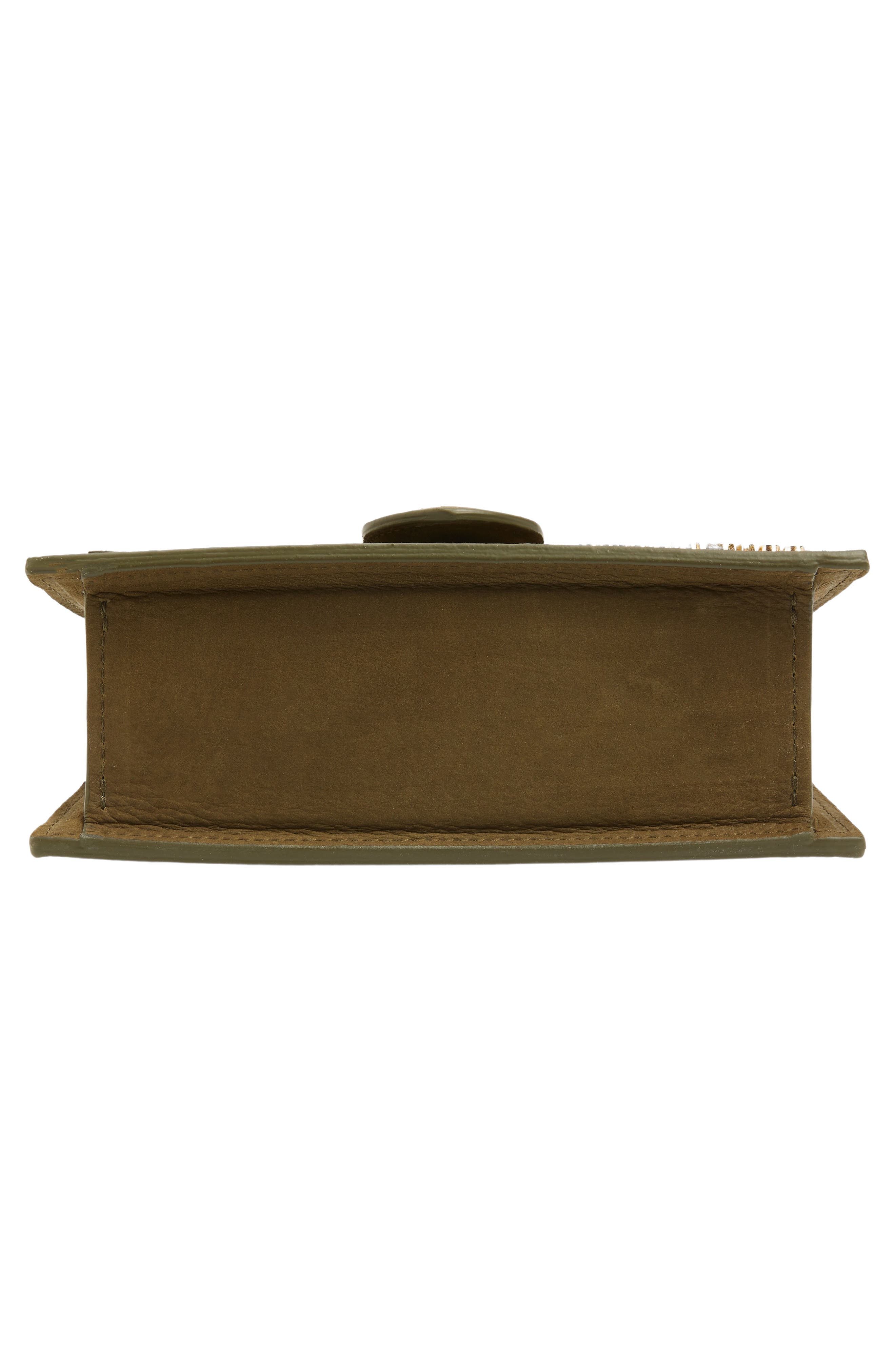 Jacquemus Le Bambino Leather Shoulder Bag, Alternate, color, 