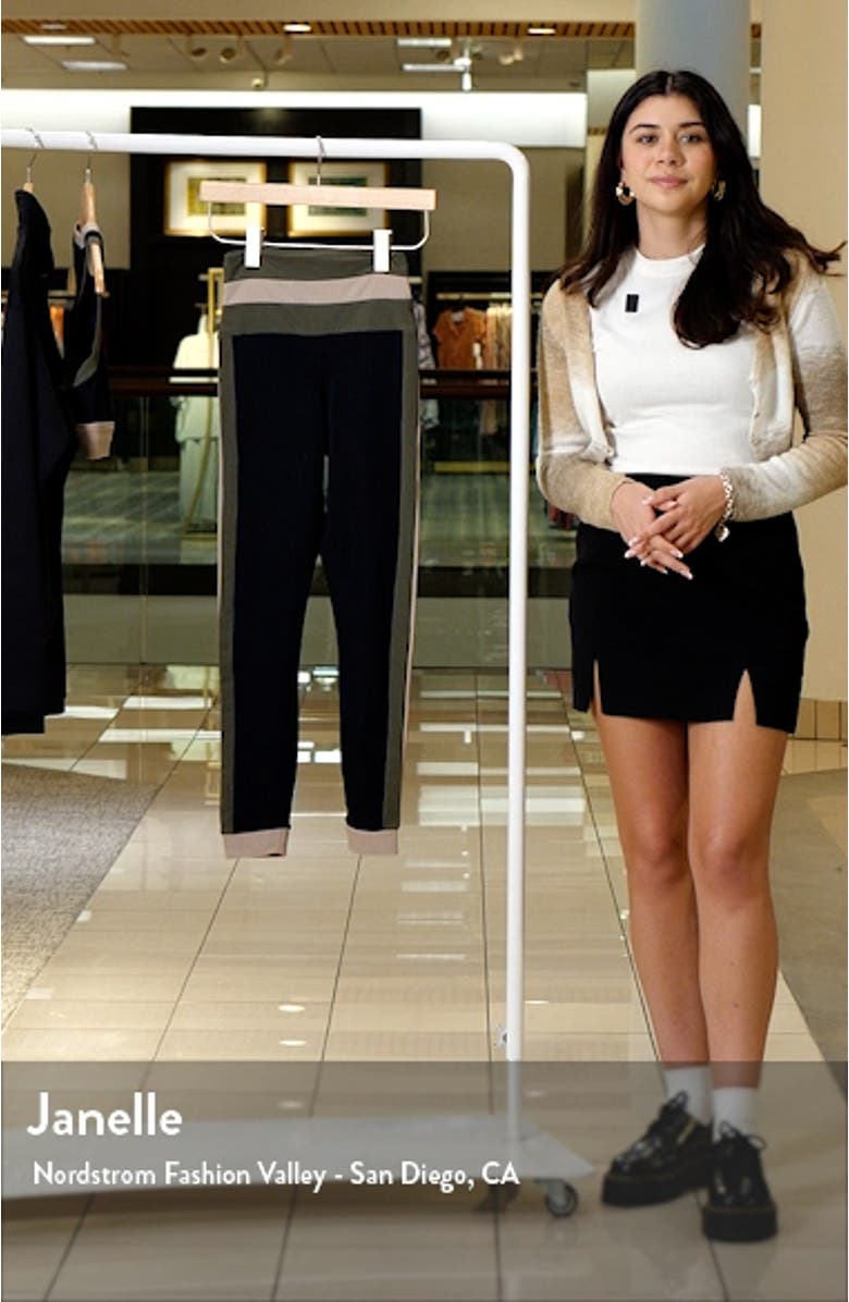 Melina Rib Colorblock Leggings, sales video thumbnail