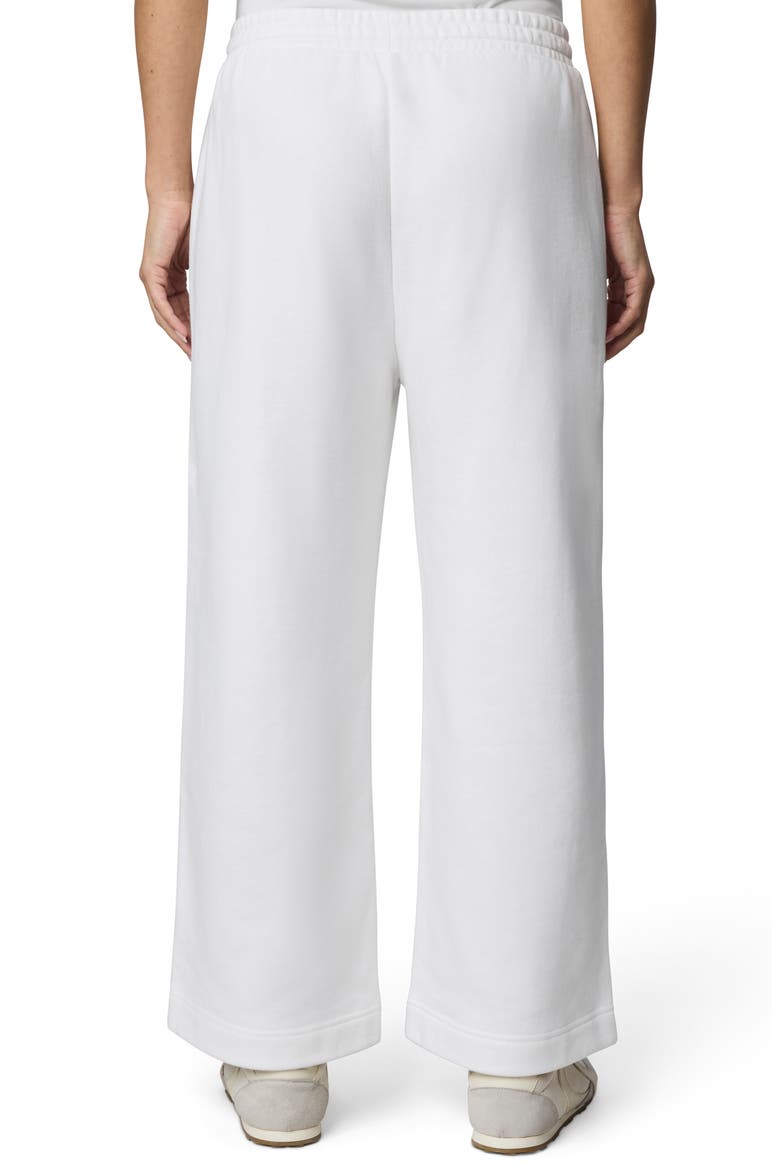 Matilda Wide Leg Terry Pants, Alternate, color, WHITE