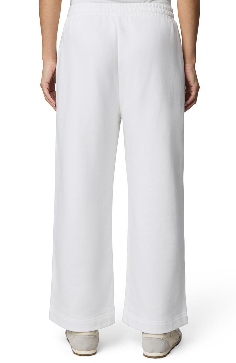 Splendid Matilda Wide Leg Terry Pants, Alternate, color, White