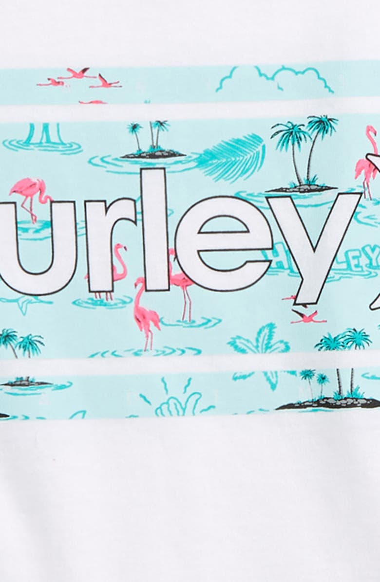 Hurley Print Fill Graphic T-Shirt, Alternate, color, 