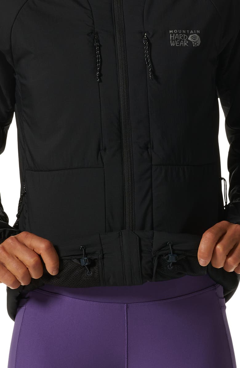 Mountain Hardwear Kor Airshell Warm Hoodie, Alternate, color, Black