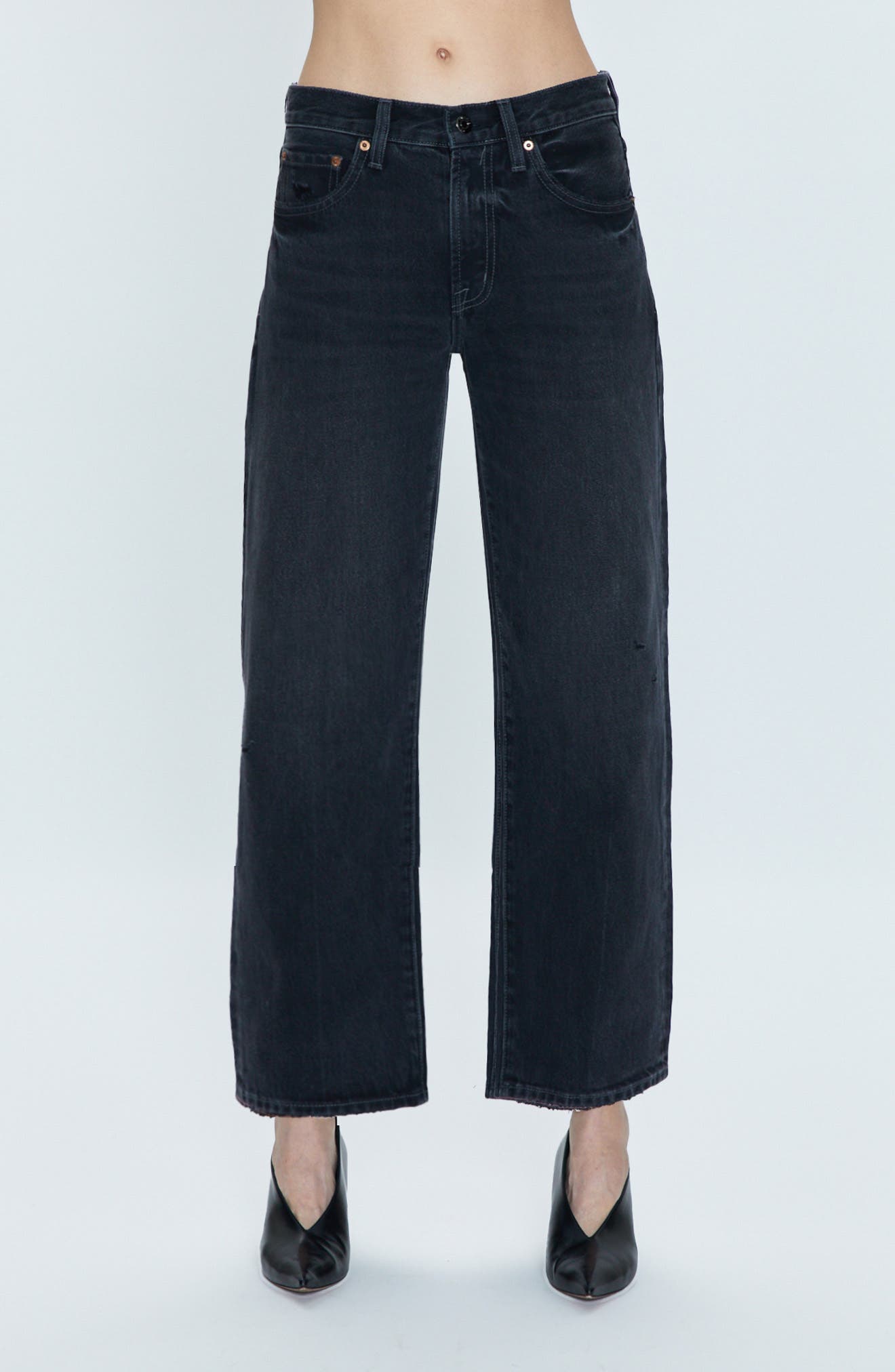 Pistola Lexi High Waist Ankle Straight Leg Jeans