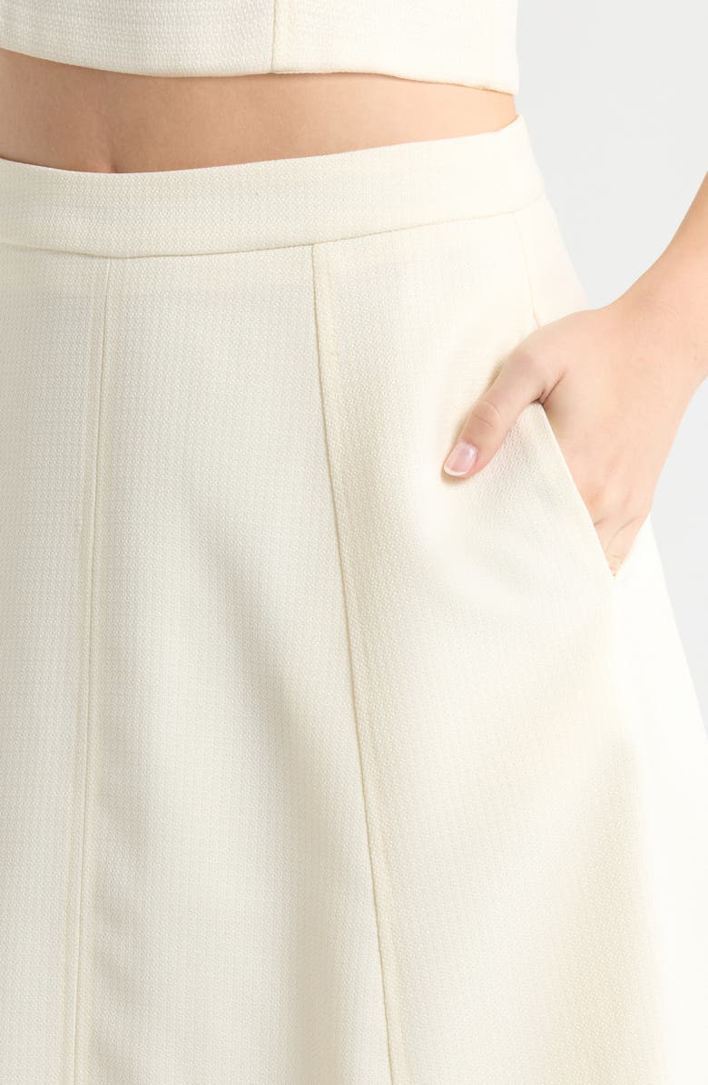 ASTR the Label Kinslee Skirt, Alternate, color, Off White