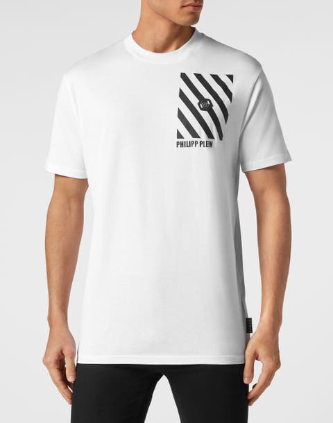 T-Shirt Round Neck Ss Rainbow Stripes Men