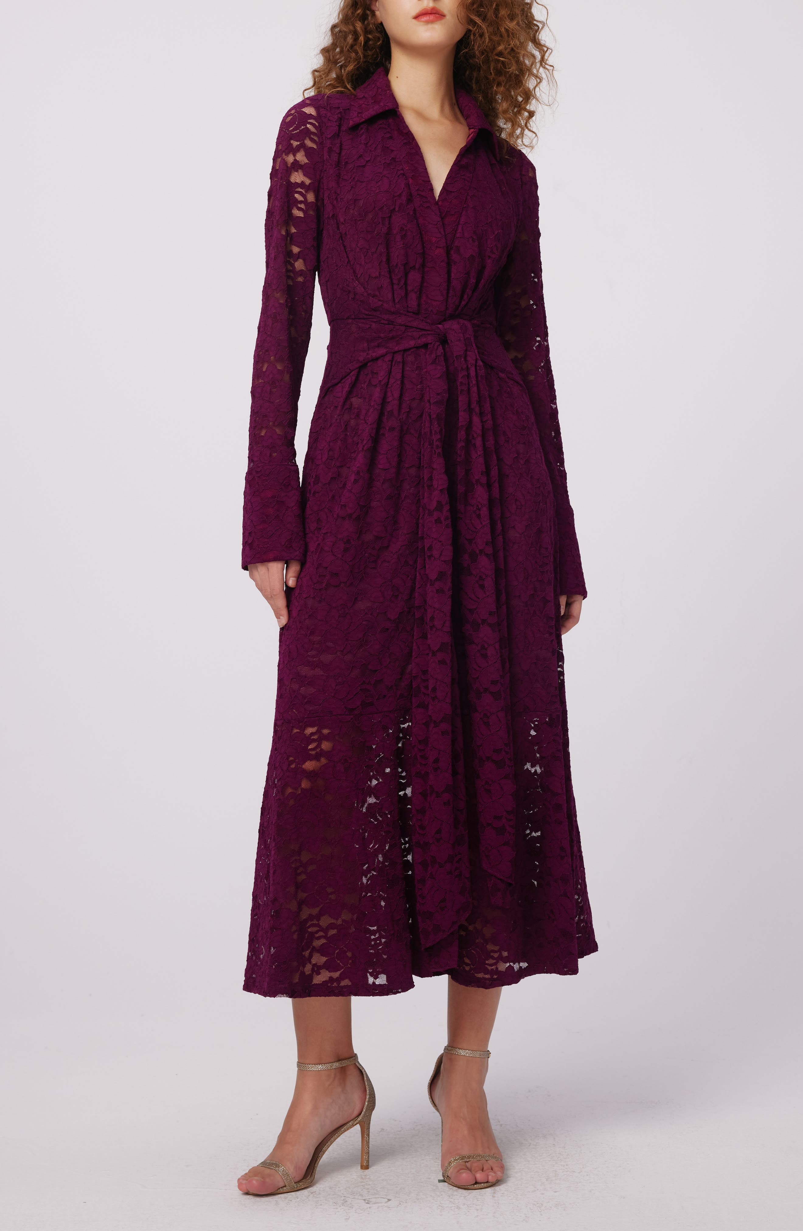 Regent Long Sleeve Lace Dress