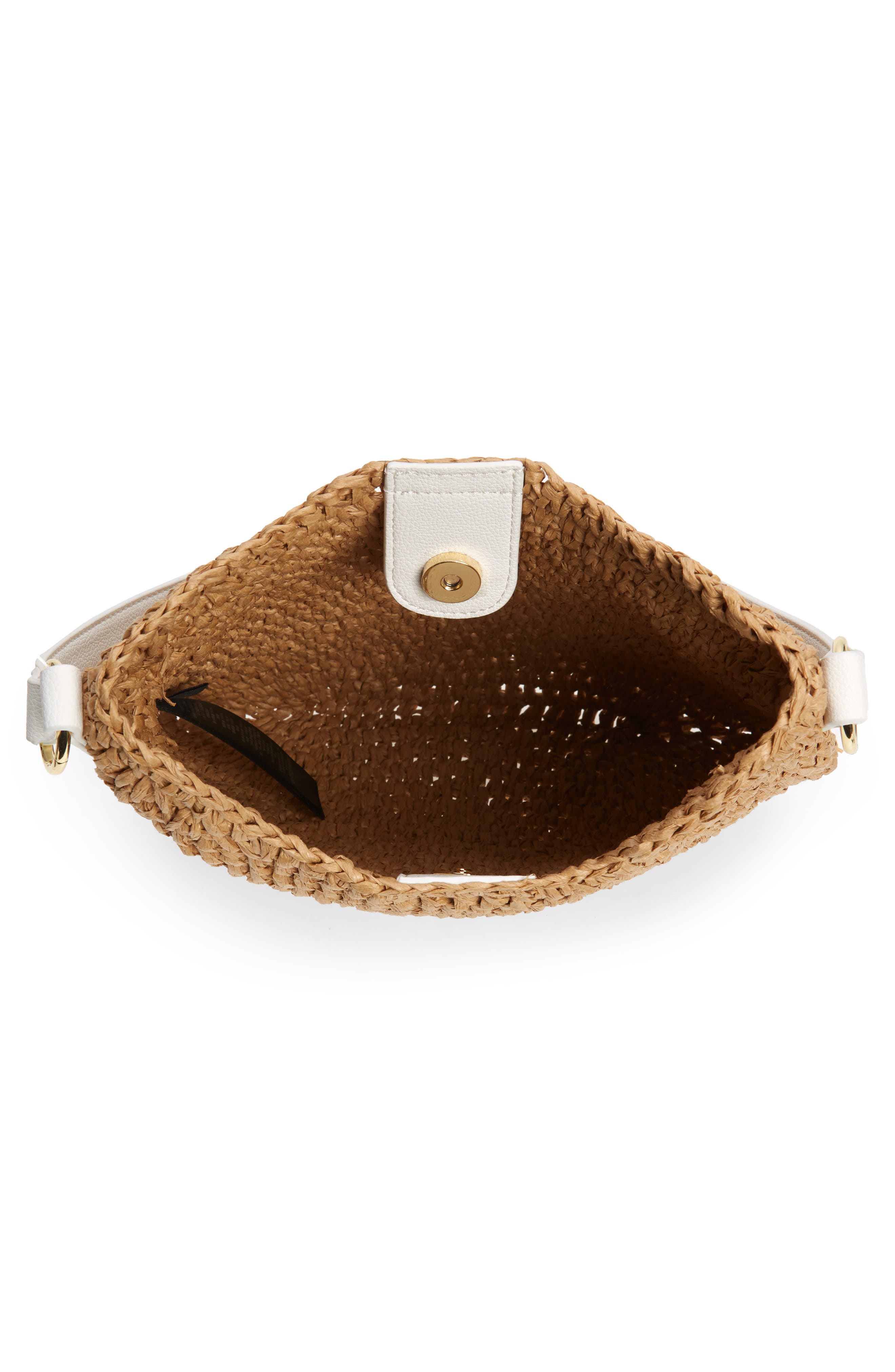 Ted Baker London Kethrin Crochet Hobo Bag, Alternate, color, 