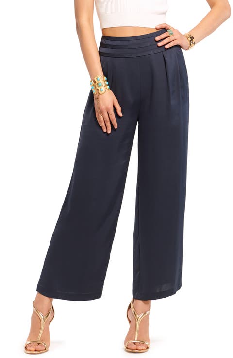 Women's Satin Cropped & Capri Pants | Nordstrom