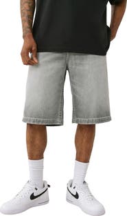 True Religion Vinny Ultra Baggy Denim Shorts