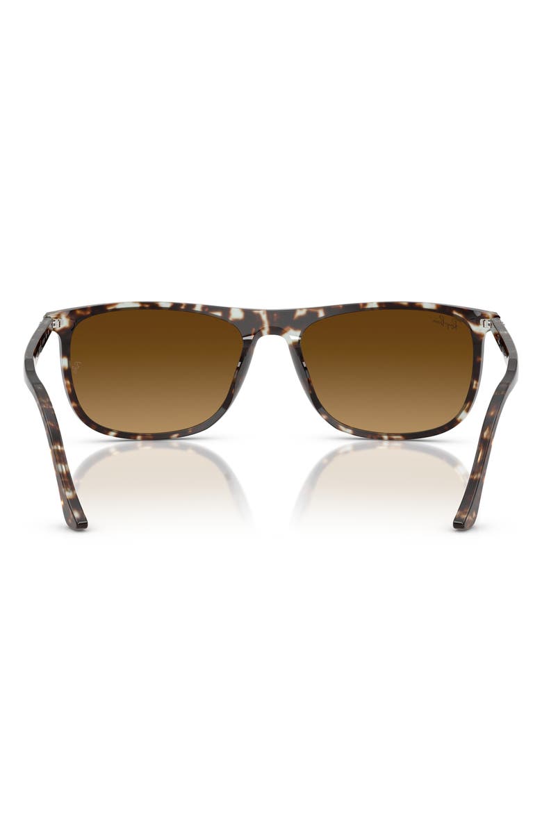 Ray-Ban 61mm Rectangle Sunglasses, Alternate, color, Yellow