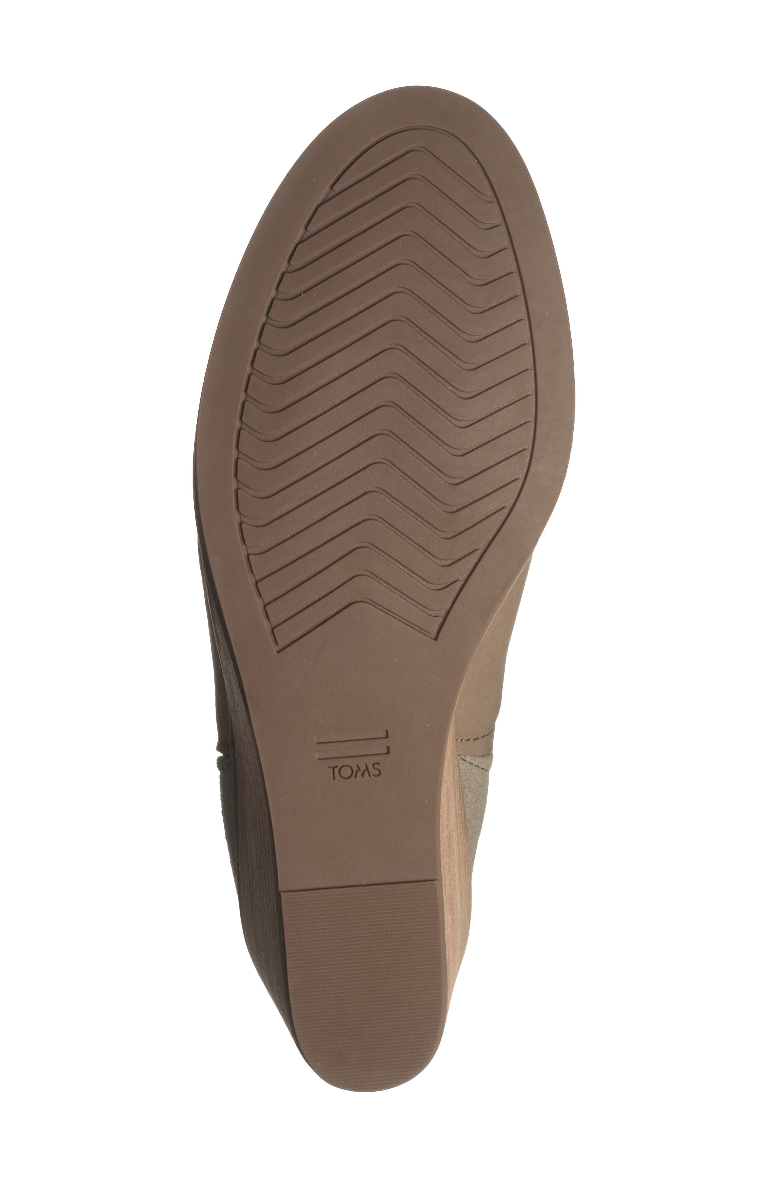 TOMS Clare Wedge Bootie, Alternate, color, Natural