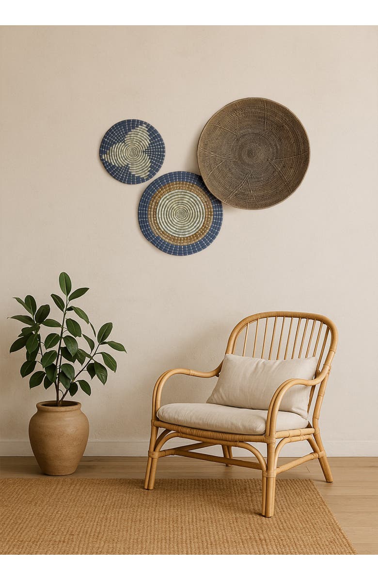 kanju Interiors Maua Coastal Table Mats, Main, color, Single