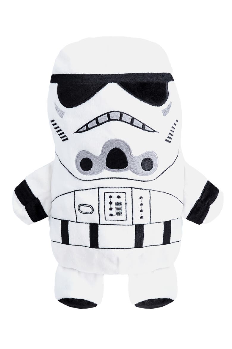 x Star Wars™ Storm Trooper 2-in-1 Plush Toy Hoodie, Alternate, color, WHITE