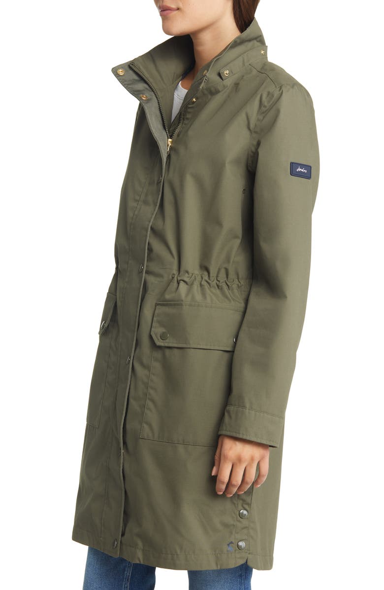 Joules Women's Loxley Long Waterproof Raincoat, Alternate, color,