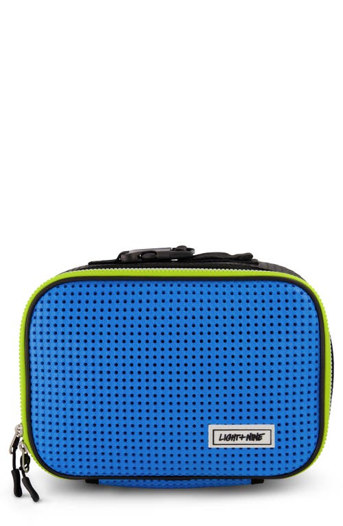 Light+Nine Electric Blue Water Resistant Lunch Tote