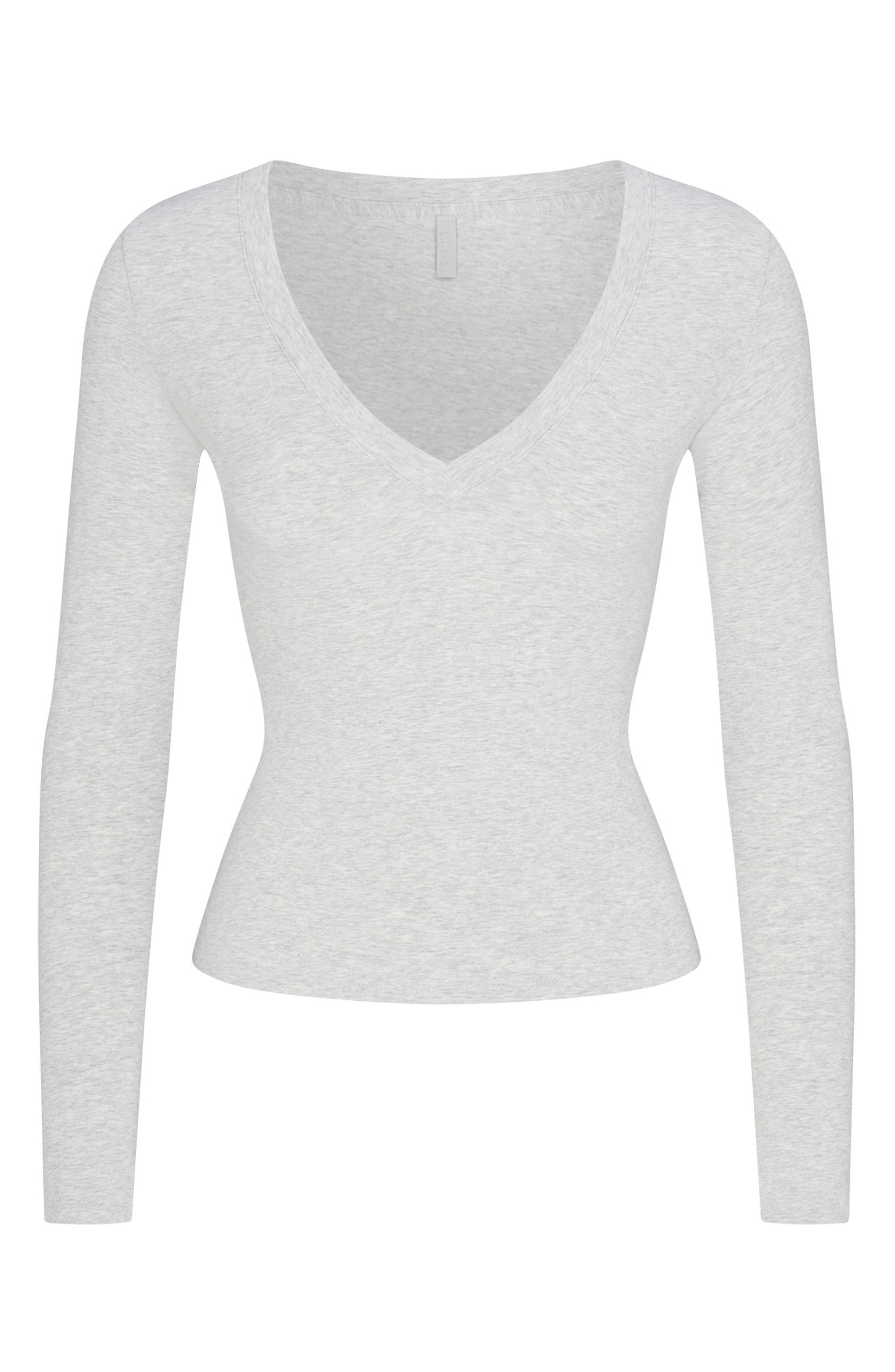 selected LIGHT HEATHER GREY
